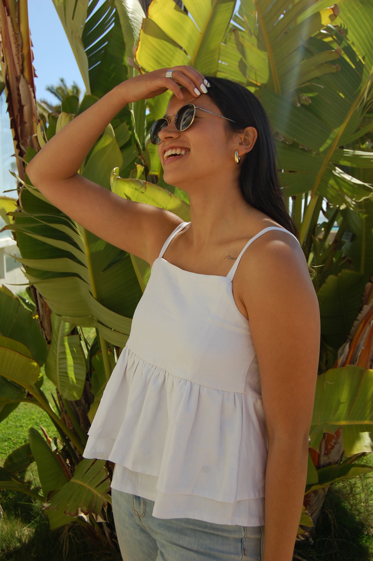 TOP LORENZA BLANCO