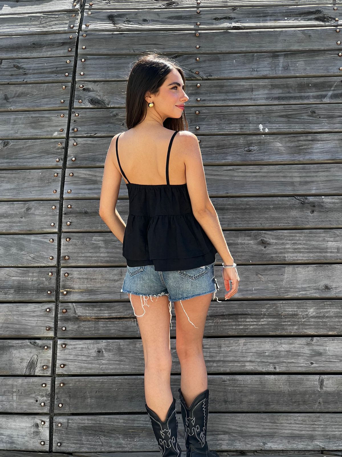 TOP LORENZA NEGRO
