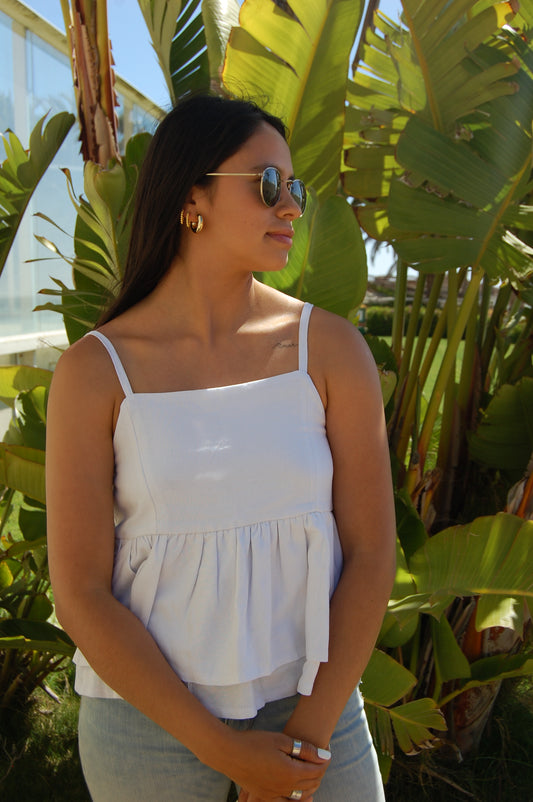TOP LORENZA BLANCO